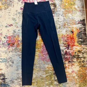 Girlfriend Collective High Waisted Full Length Leggings Midnight Size S